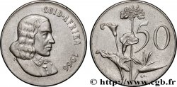 SOUTH AFRICA 50 Cents Jan van Riebeeck 1966 