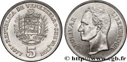 VENEZUELA 5 Bolivares Simon Bolivar 1977 Madrid