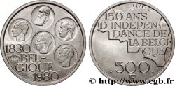 BELGIUM 500 Francs légende française 150e anniversaire de l’indépendance 1980 Bruxelles
