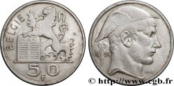 BELGIQUE 50 Francs légende flamande 1954 Bruxelles