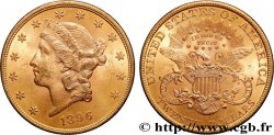 ORO, PALLADIO E PLATINO: INVESTIMENTI 20 Dollars  Liberty  1896 Philadelphie