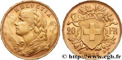 ORO, PALLADIO E PLATINO: INVESTIMENTI 20 Francs  Vreneli  1935 Berne