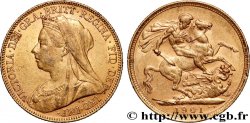 OR, PALLADIUM ET PLATINE INVESTISSEMENT 1 Souverain Victoria type “Old Head” 1901 Melbourne