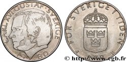 SUÈDE 1 Krona Charles XVI Gustave 1980 Eskilstuna