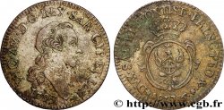 ITALIE - ROYAUME DE SARDAIGNE - VICTOR-AMEDEE III 7,6 Soldi  1793 Turin TB+ 