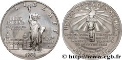 UNITED STATES OF AMERICA 1 Dollar Proof Statue de la Liberté, Ellis Island 1986 San Francisco - S