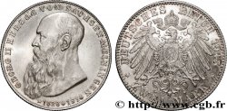 ALLEMAGNE - DUCHÉ DE SAXE MEININGEN - BERNARD III 2 mark, décès de Georges II 1915  SUP 