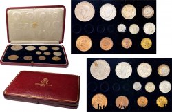 REINO UNIDO Série Specimen 11 pièces 1937  FDC 