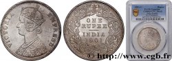 INDES BRITANNIQUES 1 Rupee (Roupie) Victoria 1901 Calcutta SPL PCGS