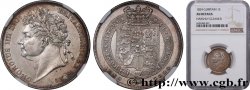 GRANDE-BRETAGNE - GEORGES IV 1 Shilling 1824  SUP NGC