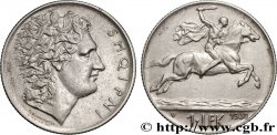 ALBANIA 1 Lek Alexandre / cavalier sur cheval bondissant 1930 Vienne - V