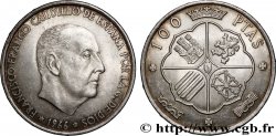 ESPAGNE 100 Pesetas Francisco Franco (1966 dans les étoiles) 1966 Madrid
