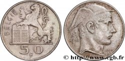 BELGIQUE 50 Francs Mercure, légende flamande 1948 Bruxelles