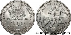 PORTUGAL 100 Escudos XIIIe Mondial de Football 1986 Lisbonne
