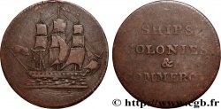 CANADA 1/2 Penny - Ships Colonies  Commerce N.D. 