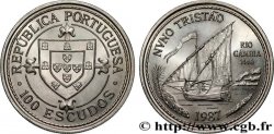 PORTUGAL 100 Escudos Découverte du fleuve Gambie en 1446 par Nuno Tristao 1987 Lisbonne
