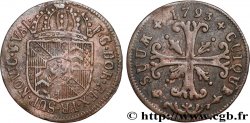 SUISSE - CANTON DE NEUCHATEL 1/2 Batzen 1793 Neuchâtel