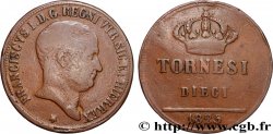 ITALY - KINGDOM OF THE TWO SICILIES 10 Tornesi François Ier 1825 