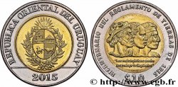 URUGUAY 10 Pesos bicentenaire du code agraire de 1815 2015 Llantrisant