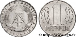ALLEMAGNE RÉPUBLIQUE DÉMOCRATIQUE 1 Pfennig emblème de la RDA 1975 Berlin SUP 
