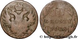 POLOGNE 10 Groszy administration russe 18[--] Varsovie