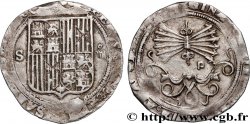 ESPAGNE - ROYAUME D ESPAGNE - ISABELLE ET FERDINAND LES ROIS CATHOLIQUES 4 Reales n.d. Séville TTB 