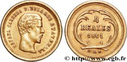 REPUBLIC OF GUATEMALA 4 Reales 1861 Guatemala city