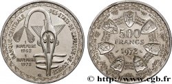 ÉTATS DE L&nbsp;AFRIQUE DE L&nbsp;OUEST (BCEAO) 500 Francs BCEAO 1972 Paris