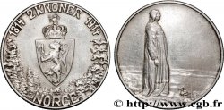 NORWAY 2 Kroner Haakon VII - Centenaire de la Constitution 1914 Oslo