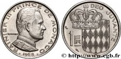 MONACO 1 Franc Rainier III 1968 Paris
