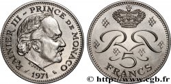 MONACO 5 Francs Rainier III 1971 Paris