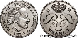 MONACO 5 Francs Rainier III 1971 Paris