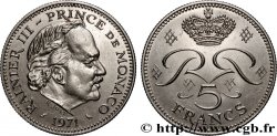 MONACO 5 Francs Rainier III 1971 Paris