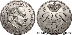 MONACO 5 Francs Rainier III 1971 Paris
