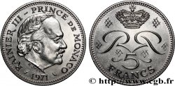 MONACO 5 Francs Rainier III 1971 Paris