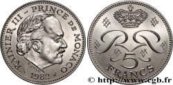 MONACO 5 Francs Rainier III 1982 Paris