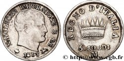 ITALY - KINGDOM OF ITALY - NAPOLEON I 5 Soldi 1813 Milan - M