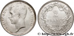 BELGIUM 2 Francs Albert Ier légende française 1911 Bruxelles