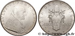 VATICAN AND PAPAL STATES 500 Lire Paul VI an III  1965 Rome