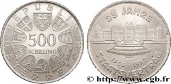 AUTRICHE 500 Schilling 20e anniversaire du traité d’état 1980 