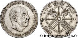 ESPAGNE 100 Pesetas Francisco Franco (1967 dans les étoiles) 1966 Madrid