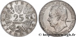 ÖSTERREICH 25 Schilling 150e anniversaire de la fondation de l’université technique de Vienne, Johann Joseph von Prechtl, son premier directeur 1965 