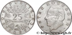 AUTRICHE 25 Schilling poète Peter Rosegger 1969 