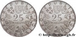 ÖSTERREICH 25 Schilling 50e anniversaire de la mort du compositeur Carl Michael Ziehrer 1972 