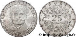 AUTRICHE 25 Schilling 50e anniversaire de la mort du compositeur Carl Michael Ziehrer 1972 