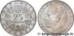 AUSTRIA 25 Schilling 100e anniversaire de la naissance du metteur en scène Max Reinhardt 1973 