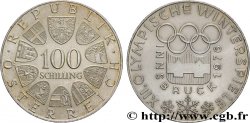 AUSTRIA 100 Schilling J.O. d’hiver d’Innsbruck 1976 (1974) Vienne