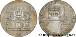 AUTRICHE 100 Schilling J.O. d’hiver d’Innsbruck 1976 - tremplin olympique 1976 Hall
