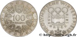 AUTRICHE 100 Schilling J.O. d’hiver d’Innsbruck 1976 (1974) Vienne