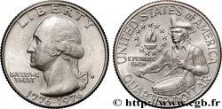 UNITED STATES OF AMERICA 1/4 Dollar Washington / tambour 1976 Denver